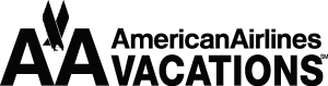 AA Vacations  black Logo Vector