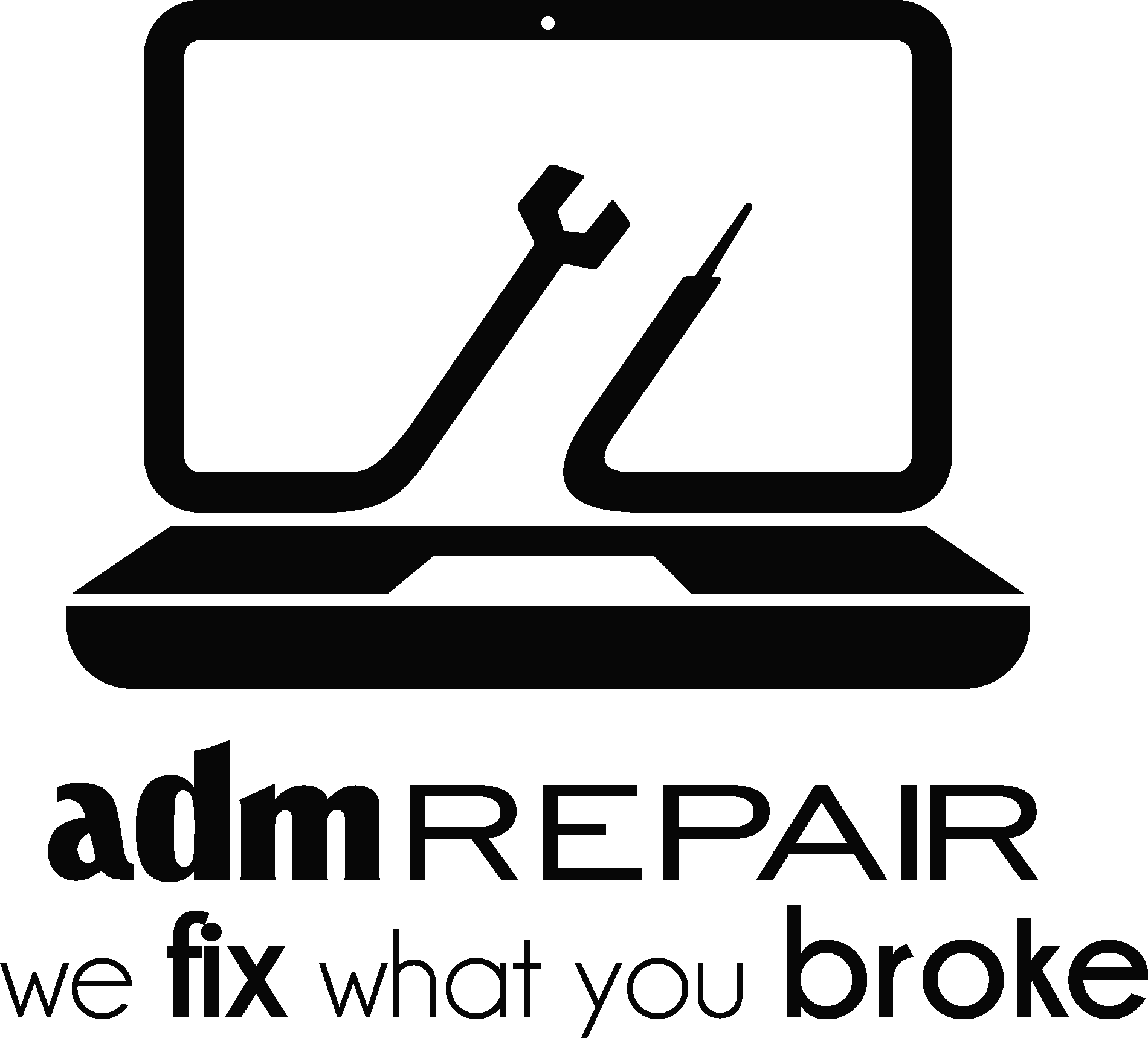 ADM REPAIR BLACK Logo Vector