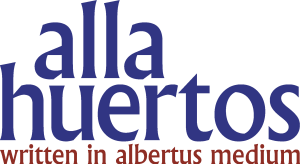 Alla Huertos Logo Vector