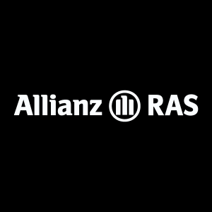 Allianz RAS white Logo Vector