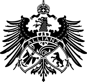 Allianz Vintage Black Logo Vector