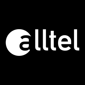 Alltel white Logo Vector