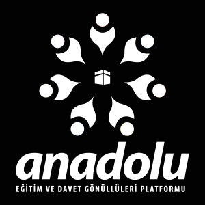 Anadolu Eğitim ve Davet Gönüllüleri Platformu white Logo Vector