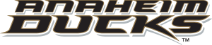 Anaheim Ducks black Logo Vector