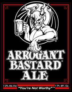 Arrogant Bastard Ale Logo Vector