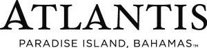 Atlantis Paradise Island black Logo Vector