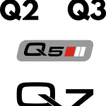 Audi Q serie Logo Vector