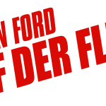 Auf der Flucht Logo Vector