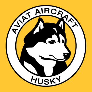 Aviat Aircraft Husky Logo Vector