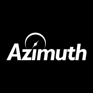 Azimuth white Logo Vector