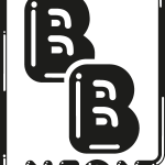 B&B Neon Logo Vector