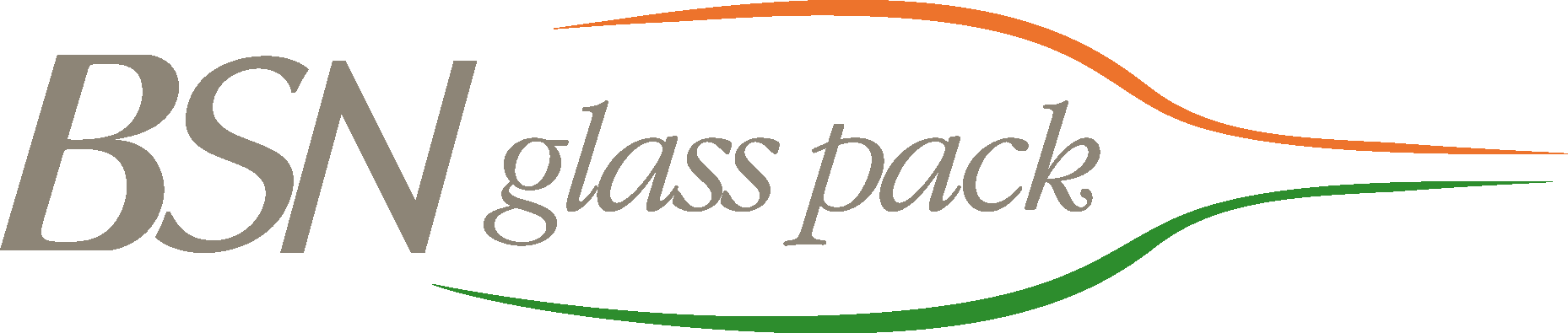 BSN Glass pack Logo Vector