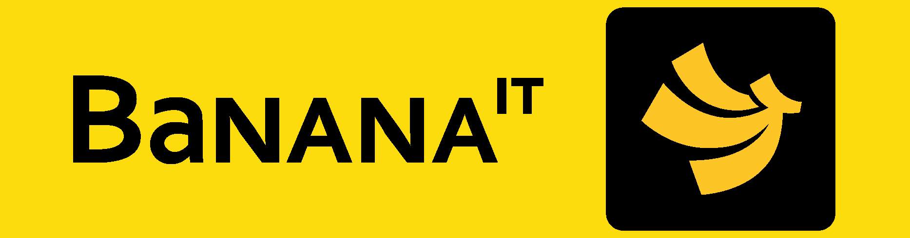 Banana IT new Logo Vector