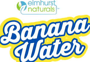 Banana Water Logo Vector