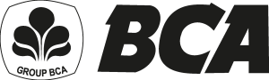 Bank BCA BLACK Logo Vector