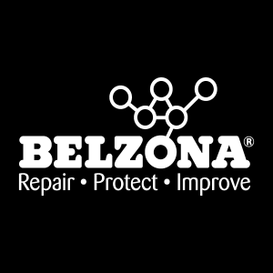 Belzona white Logo Vector