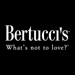 Bertucci’s with slogan white Logo Vector