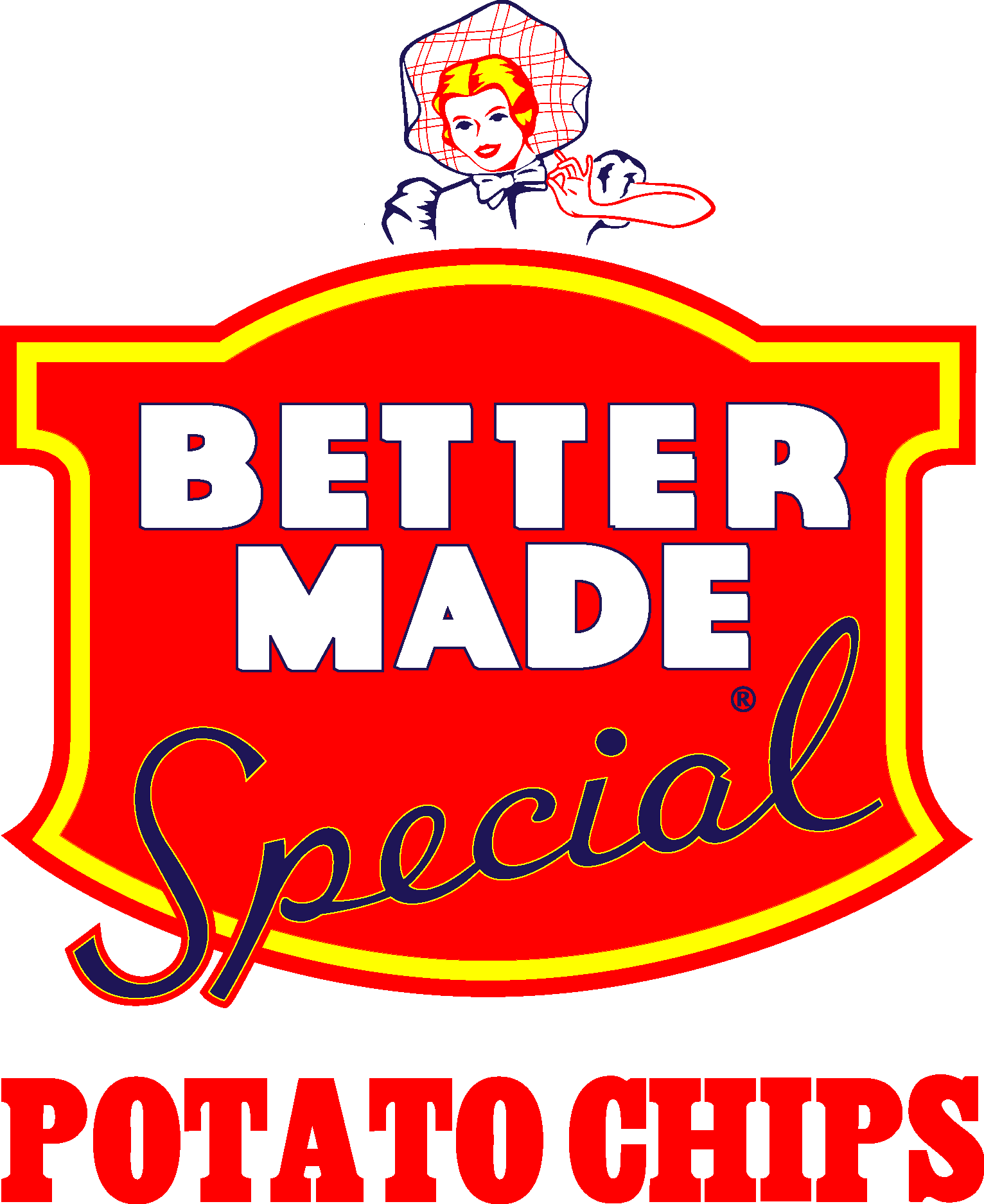 Better Made Potato Chips Logo Vector