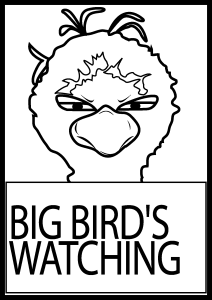 Big Bird’s Watching You Logo Vector