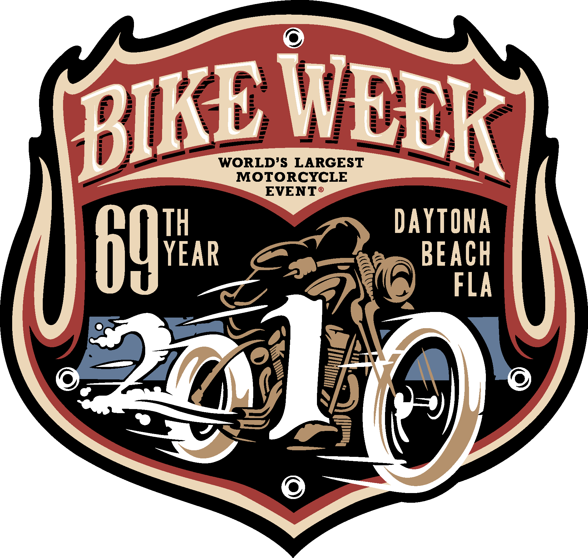 Bike Week 2010 Logo Vector (.Ai .PNG .SVG .EPS Free Download)