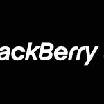 BlackBerry Bold white Logo Vector