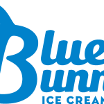 Blue Bunny Ice Cream Logo Vector