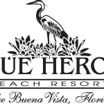 Blue Heron Beach Resort Logo Vector