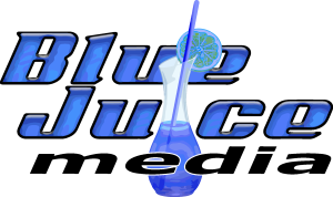 Blue Juice Media Logo Vector
