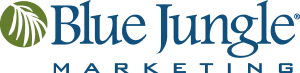 Blue Jungle Marketing Logo Vector