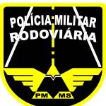 Brasão Policía Militar Rodoviária MS Logo Vector