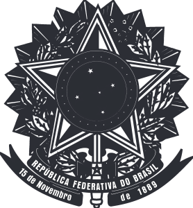Brasão da República do Brasil Logo Vector
