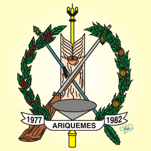 Brasão de Ariquemes RO Logo Vector