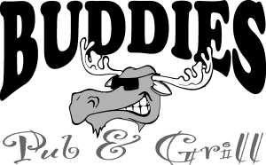 Buddies Pub and Grill Logo Vector