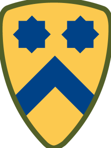 COAT OF ARMS OF 2ND CAVALRY Logo Vector