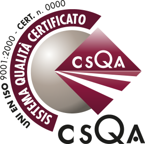 CSQA Sistema Qualità Certificato Logo Vector