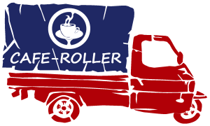 Cafe Roller Logo Vector