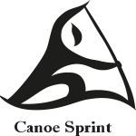 Canoe Sprint Logo Vector