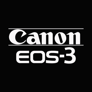 Canon EOS 3 white Logo Vector