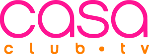Casa Club TV Wordmark Logo Vector