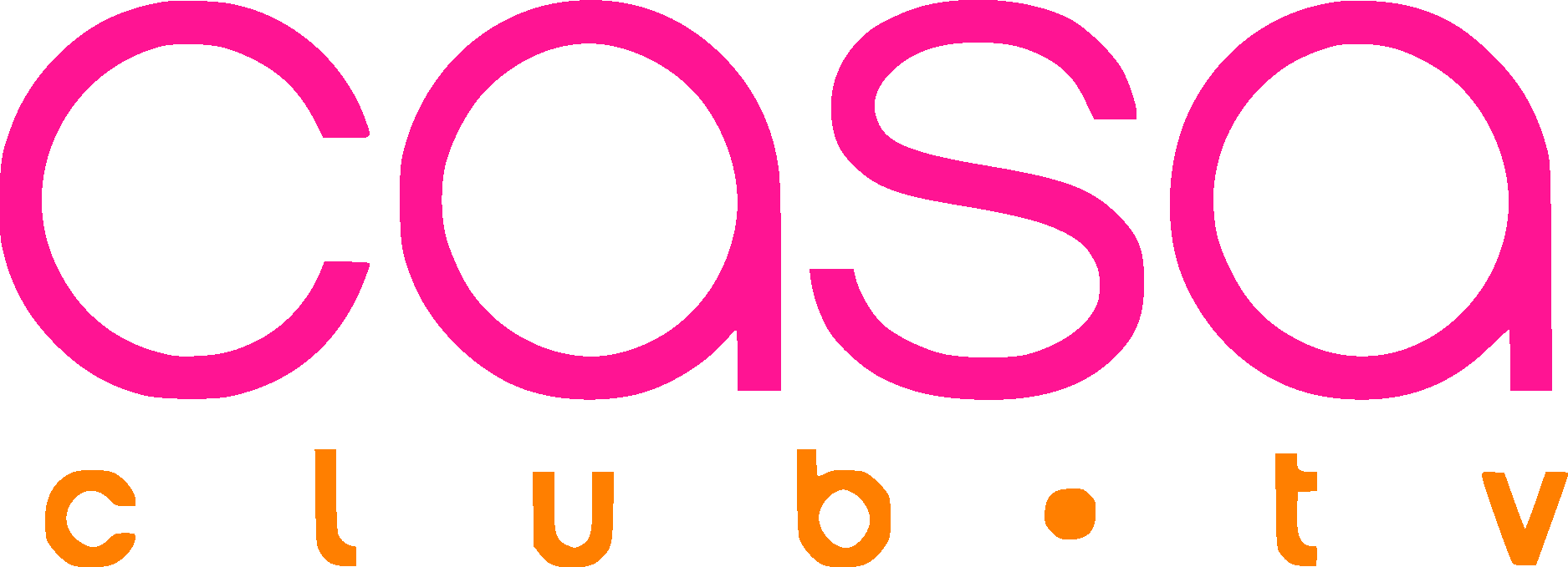 Casa Club TV Wordmark Logo Vector