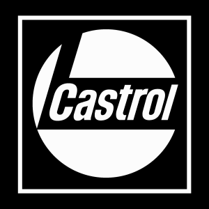 Castrol (1968) white Logo Vector