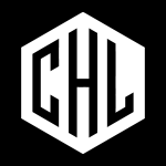 Champions Hockey League white Logo Vector