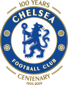 Chelsea FC 100th Anniversary Logo Vector