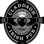 Claddagh Irish Pub Logo Vector