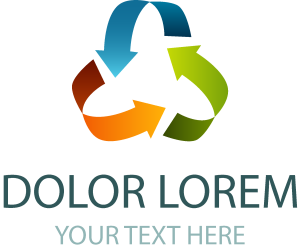 Colorful Recycle Logo Vector