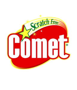 Comet Cleanser Logo Vector