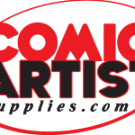 Comic Artist Supplies Logo Vector