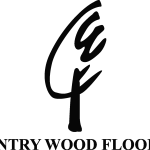 Contry Wood Flooring black Logo Vector