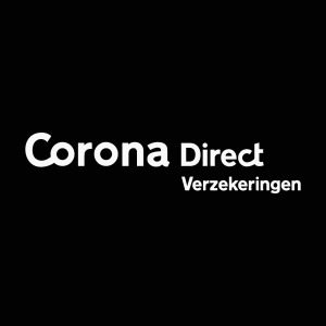 Corona Direct white Logo Vector