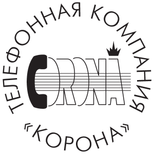 Corona Phone Company Logo Vector